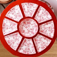 88VIP：顾瓷 特别好看的盘子创意家用小吃盘子组合菜盘年夜饭家庭拼盘