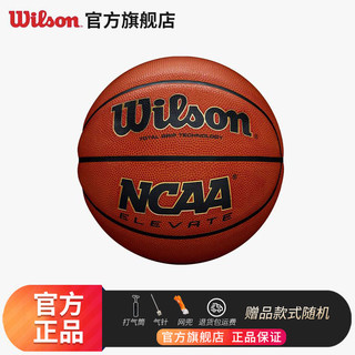 Wilson 威尔胜 官方NCAA ELEVATE室外耐磨橡胶篮球训练标准7号篮球