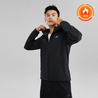 SKECHERS 斯凯奇 春夏舒适保暖男士外套梭织连帽外套抗菌抗静电P423M117