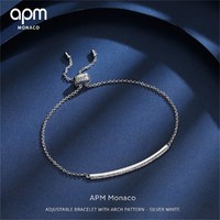 APM Monaco 手链女ins小众设计AB2785OX简约轻奢情侣礼物送女友