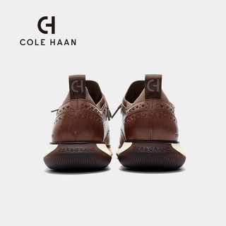 colehaan/歌涵 男鞋牛津鞋 24年春季布洛克雕花休闲皮鞋男C38898 深褐色-C38898 44