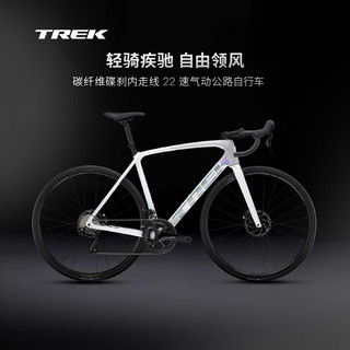 崔克（TREK）公路车 EMONDA SL 4 碳纤维油压碟刹轻量爬坡竞赛级公路自行车 白色/银色 门店提取 54CM（身高172-177CM） 22速