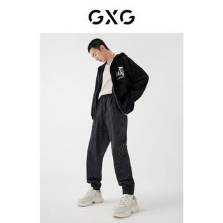 GXG 男装22年春季新品商场同款新年胶囊系列拉链卫衣