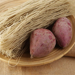 泉河西施传统手工纯红薯粉丝1000克农家粉条地瓜粉条火锅食材