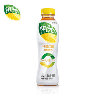 可口可乐（Coca-Cola） 阳光柠檬茶饮料 0糖0脂 500ml*12瓶 整箱装 无糖柠檬红茶500ml*12瓶