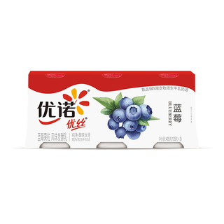 88VIP：yoplait 优诺 优丝低温 蓝莓 酸奶3杯*3组