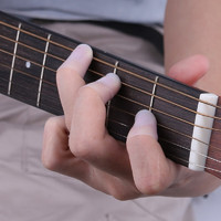 曼尔乐器 吉他左手指套 尤克里里吉他按弦护手指套 家用手指保护套
