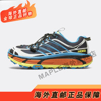 HOKA ONE ONEMafate Three 2 男女 灰色 低帮轻便减震休闲跑步鞋 蓝黑色 1141572-bdvb 确保 欧洲 44.5