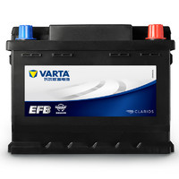 VARTA 瓦尔塔 蓄电池EFB 60启停免维护汽车电瓶20-60/H5XRV思域雅阁smart