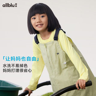 幼岚（ALLBLU）幼岚舒适轻盈耐磨blublu机能牛仔背带裙24春季儿童女童背带裙 靛青蓝 130cm