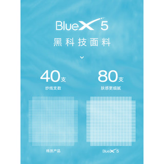 小蓝象成人四季家居服套装BlueX5科技面料柔软舒适排汗速干 女士石墨蓝 XL