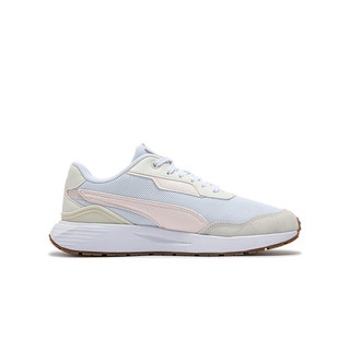 彪马（PUMA） 男女同款运动休闲鞋 RUNTAMED PLUS 391250 白-粉红色-米白色-06 44