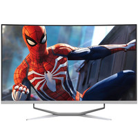 亚当贝尔 32英寸高清曲面商用办公家用一体机台式电脑(酷睿i3/i5/i7处理器/8G/512G) 32英寸/酷睿i7/8G/512G固态