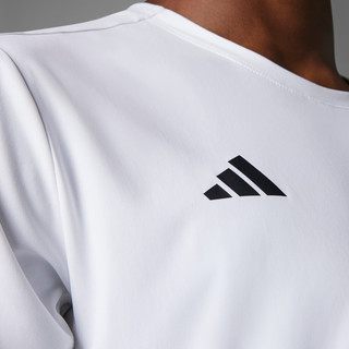 adidas跑步运动上衣短袖T恤男装夏季阿迪达斯IN1157 白 L