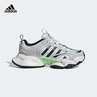 adidas轻机甲鞋-赛博XLG RUNNER DELUXE厚底增高跑鞋阿迪达斯 白色/浅灰色/黑色/绿色 35.5(215mm)