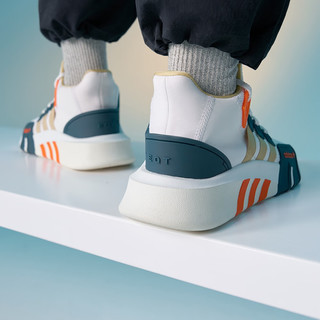 adidas EQT BASK ADV经典运动鞋男女阿迪达斯三叶草 白色/橙色 41