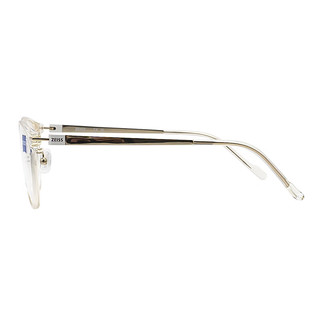 ZEISS 蔡司 光学镜架全框板材钛ZS23714LB男女款配镜眼镜框749金色/透明色M款