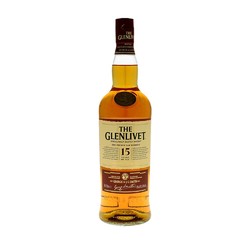 THE GLENLIVET 格兰威特 15年陈酿 威士忌 700ml 单瓶