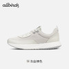 Allbirds 新Courier（）春复古阿甘跑鞋透气厚底运动休闲鞋拼接 灰白拼色 38 女码