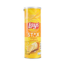 Lay's 乐事 无限罐装薯片原味100g办公室休闲小吃膨化零食追剧