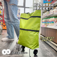 凯庆 网红薪款便携式可折叠带轮子购物包超值菜市场买菜购物包