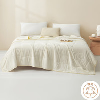  罗莱生活 LUOLAI 家纺 棉软 100%棉花纤维夏季被子 净重3.8斤 220*250cm 白色