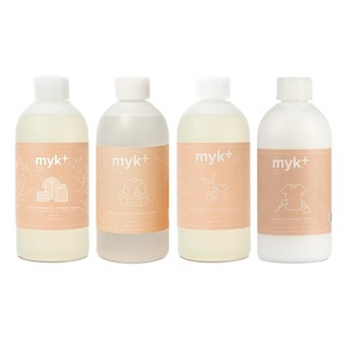 myk+ 洣洣 精细羊毛真丝洗衣液 500ml+婴儿宝宝专用洗衣液 500ml