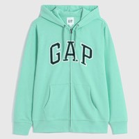 Gap 盖璞 男女装秋冬LOGO法式圈织软上衣 853131 运动连帽开衫卫衣