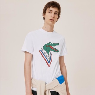 LACOSTE 拉科斯特 X Jean-Michel Tixier 男女款圆领短袖T恤 TH0413