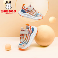 88VIP：BoBDoG 巴布豆 童鞋2024春儿童运动鞋中小男童渐变色轻跑鞋女童DE853171