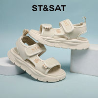 ST&SAT 星期六 童鞋儿童夏季露趾凉鞋百搭舒适耐磨男童女童软底休闲沙滩鞋