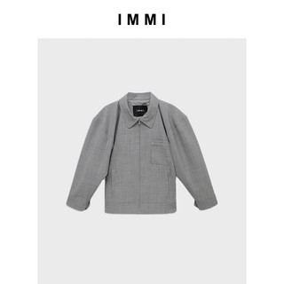 IMMI超薄精纺长袖夹克上衣132JK025X 白色 2