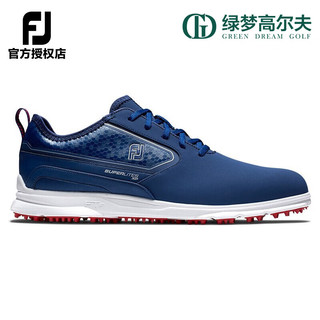 FootJoy 高尔夫球鞋男士Superlites XP无钉运动球鞋FJ轻量防滑舒 58087-白 7=40码