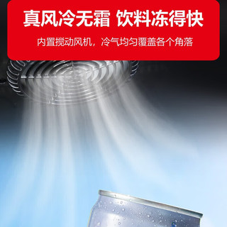星星（XINGX）展示柜立式商用347升 风冷无霜啤酒饮料冰柜 电子温控水果蔬菜保鲜冷柜冰箱LSC-386WDYP