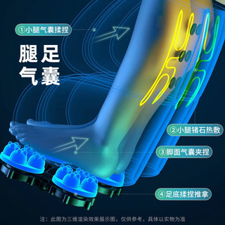 奥克斯（AUX）按摩椅家用人体全身太空舱自动多功能零重力小沙发智能电动按摩机送老爹父母亲节N16 豪华智能语音+岫玉按摩+腰背艾草热敷+灰色