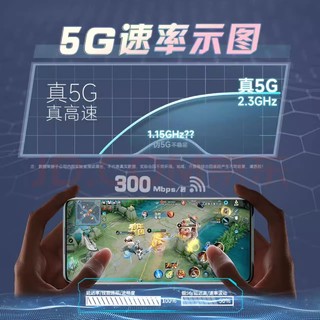 夏新真5G随身wifi千兆双频移动无线网络全国通用高速流量卡便携式路由器家用户外笔记本手机直播游戏宽带设备