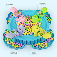 睿胜 同款青蛙吃豆豆玩具双人亲子对战益智互动男女孩儿童礼物游戏弹射