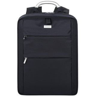 LEXON 乐上 商务休闲笔记本电脑包双肩包男士17.3/15.6英寸旅行快出书包背包 15.6英寸 蓝黑色