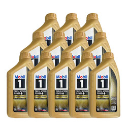 mobil美孚金装1号全合成机油0w401l12囤货装snsp级亚太版