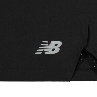 NEW BALANCE运动裤24男款跑步简约舒适梭织短裤 BK MS41283 2XL