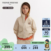 Teenie Weenie Kids小熊童装24夏男女童户外舒适外套 米色 130cm