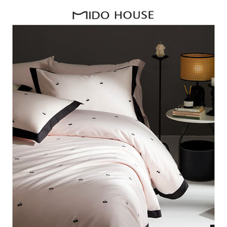 MIDO HOUSE铭都床上四件套60S Pro全纯棉2024新被套床单床上用品- 1.2/1.35m