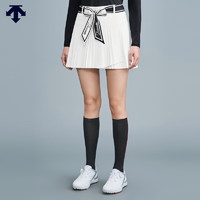 DESCENTEGOLF 【刘璎娴同款】迪桑特高尔夫FIELD系列 女士百褶短裙 24夏季 WT-WHITE L(170/70A)