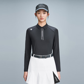 DESCENTEGOLF 迪桑特高尔夫PRO系列女士运动衫24春季 BK-BLACK M (165/84A)