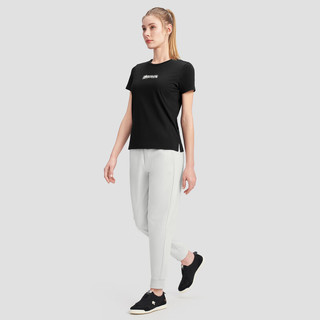 DESCENTE迪桑特ESSENTIAL系列女士短袖针织衫夏季 BK-BLACK S (160/80A)