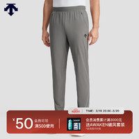 DESCENTE迪桑特跑步系列运动男士梭织运动长裤夏季 CC-CHARCOAL L(175/84A)