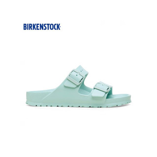 BIRKENSTOCK男女同款EVA拖鞋双带拖鞋Arizona系列 绿色/湖水绿窄版1027404 43