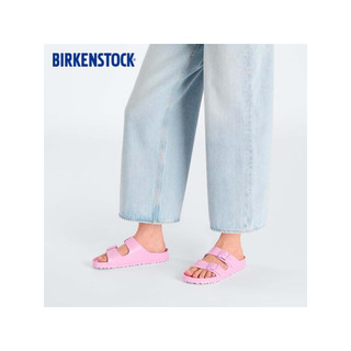 BIRKENSTOCK男女同款EVA拖鞋双带拖鞋Arizona系列 粉色/翻糖粉窄版1027355 36