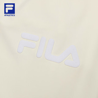 FILA 斐乐女士针织连帽外套2024夏基础凉感运动上衣 鹅毛黄-YE 180/96A/XXL