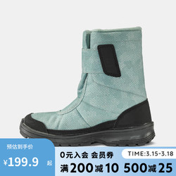 DECATHLON 迪卡侬 SH100儿童雪地靴加厚保暖防水防滑登山徒步棉靴-4330441